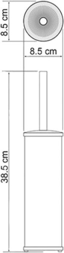 Ершик Wasserkraft К-1027white напольный фото 2 Ершик Wasserkraft К-1027white напольный фото 2