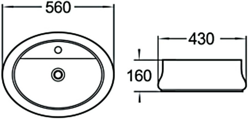 Раковина SantiLine SL-1071 фото 2