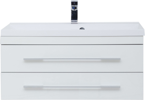 Мебель для ванной Aquanet Верона 90 подвесная белая фото 2