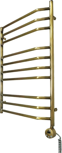 Полотенцесушитель электрический Domoterm Лаура П10 50x80, античная бронза, R фото 5