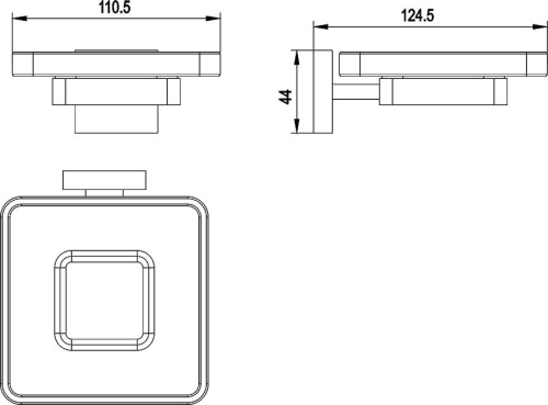 Мыльница Timo Selene 17022/17 фото 2