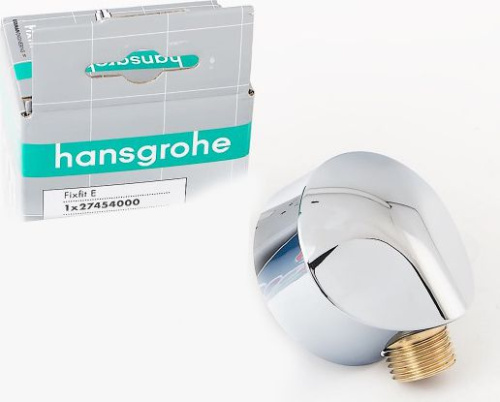 Душевой комплект Hansgrohe Logis 71605000 смеситель + душевой гарнитур + шланговое подключение фото 4