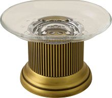 Мыльница Migliore Fortuna стекло, бронза