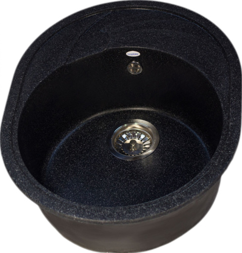 Мойка кухонная Ulgran U-403-308 черная фото 2