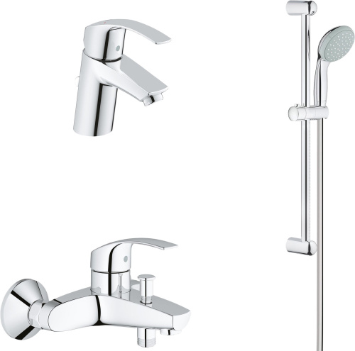 Душевой комплект Grohe Eurosmart 124446