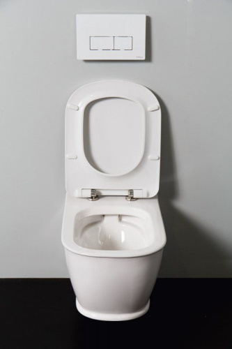 Унитаз подвесной BelBagno Prado BB10150CH безободковый фото 4