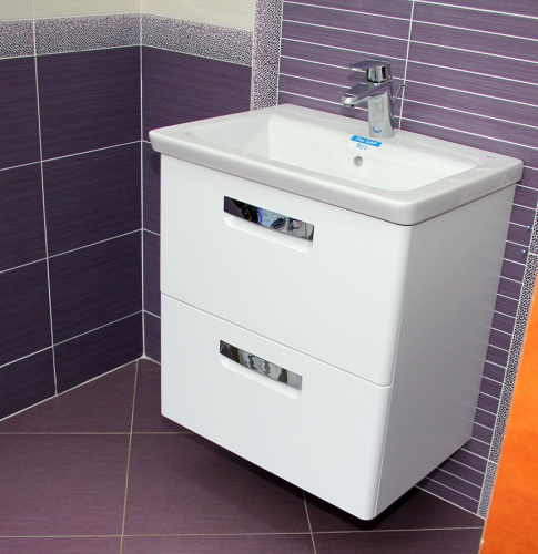 Мебель для ванной Roca Gap 60 белая матовая фото 4
