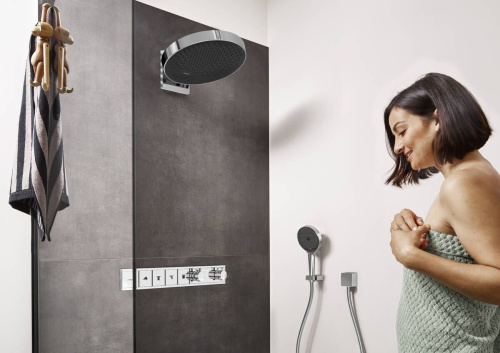 Термостат Hansgrohe RainSelect 15382000 для душа, хром фото 2