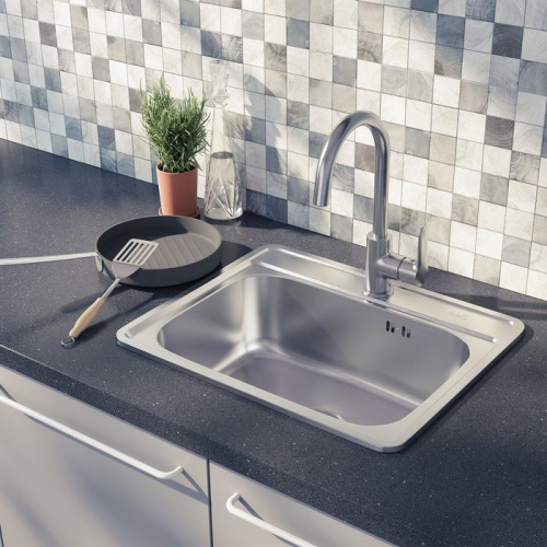 Мойка кухонная IDDIS Basic BAS53S0i77 фото 5