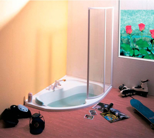 Акриловая ванна Ravak Rosa II R 150x105, с ножками фото 5