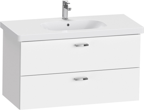 Тумба с раковиной Duravit XBase 100 белая фото 3