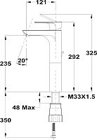 Смеситель TEKA Mallorca 323116210 для раковины