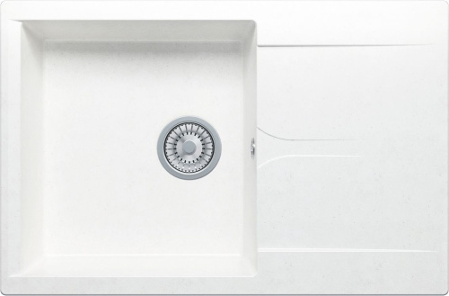 Мойка кухонная Polygran Gals 760 белый хлопок