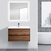 Тумба с раковиной BelBagno Kraft 39 80 rovere tabacco