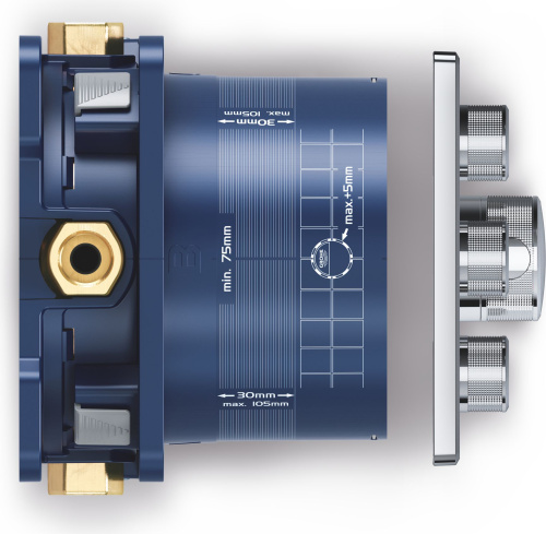Термостат Grohe Grohtherm SmartControl 29126000 для душа фото 9