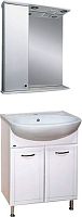 Мебель для ванной Misty Уют 60 прямая белая