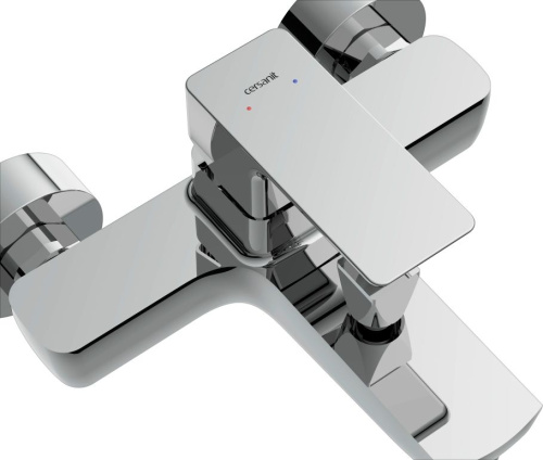 8 917 руб. Смеситель Cersanit Geo 63040 для ванны с душем фото 5 Смеситель Cersanit Geo 63040 для ванны с душем фото 5