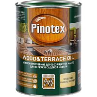 Масло для защиты древесины атмосферостойкое Pinotex Wood&Terrace Oil бесцветное 2,7 л.