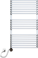 Полотенцесушитель электрический Luxrad Salto Max 063524 92х53 L, белый, терморегулятор selmo smart