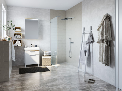Комплект Унитаз-компакт Cersanit Parva new clean on с микролифтом + Мебель для ванной STWORKI Дублин 60 фото 3