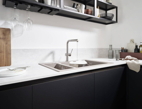 Смеситель Hansgrohe Talis 72809000 для кухонной мойки, хром фото 2