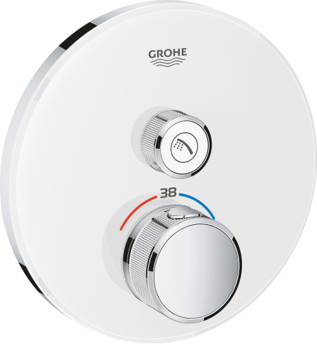 Термостат Grohe Grohtherm SmartControl 29150LS0 для душа, moon white