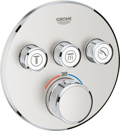 Термостат Grohe Grohtherm SmartControl 29121DC0 для душа, суперсталь