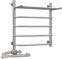 Полотенцесушитель электрический Aquanerzh Трапеция с полкой L 60х40