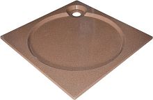 Поддон для душа GuteWetter Deluxe 100x100x2 Q терракот
