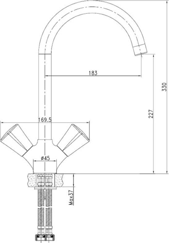4 422 руб. Смеситель IDDIS Bounce BOUSBJ0i05 для кухонной мойки фото 5 Смеситель IDDIS Bounce BOUSBJ0i05 для кухонной мойки фото 5