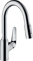 Смеситель Hansgrohe Focus M42 71821000 для кухонной мойки, хром