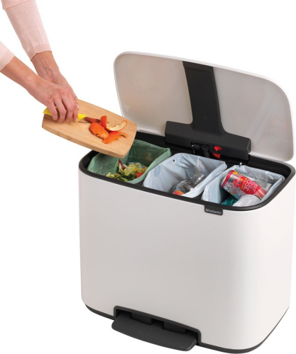 Мусорное ведро Brabantia Bo Pedal Bin 121005 11 + 11 + 11 л фото 10
