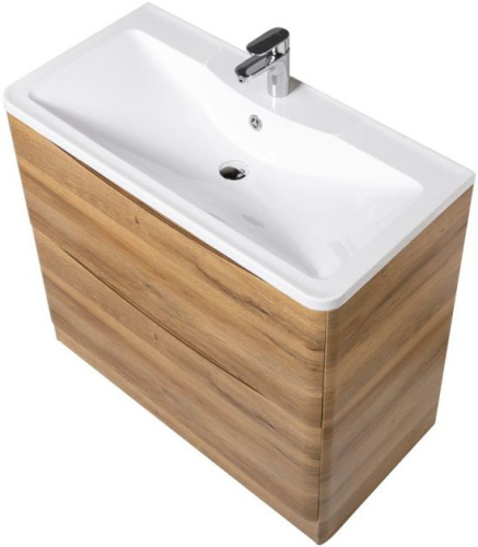 Мебель для ванной BelBagno Acqua 100 напольная, rovere rustico фото 5