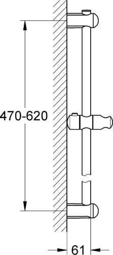 Душевая штанга Grohe Euphoria 27499000 фото 2