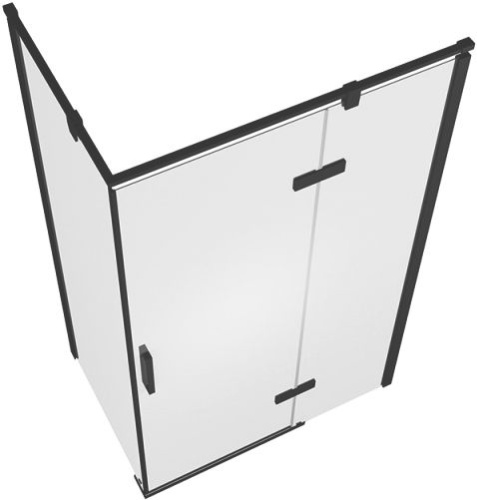 Душевой уголок Bravat Blackline 120х80х195, R фото 4