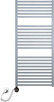 Полотенцесушитель электрический Luxrad Kwadro 066364 112х50 L, серый, терморегулятор selmo smart