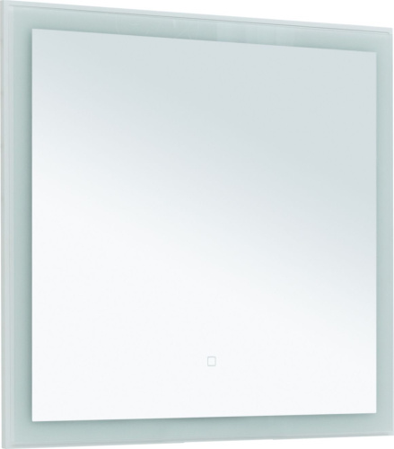 Зеркало STWORKI Эстерсунд 90 белое матовое, с подсветкой, сенсор на зеркале фото 5