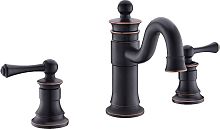 Смеситель Timo Adelia 6021/04F black antique, для раковины