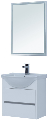Мебель для ванной Aquanet Сидней 60 белая фото 2