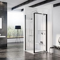 Душевой уголок Ravak PDOP1 80х80, Transparent, профиль черный