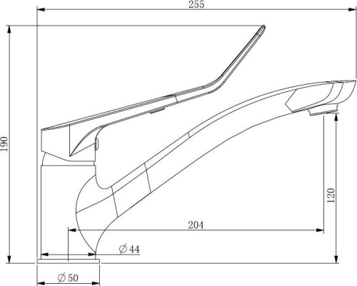 Смеситель Elghansa Kitchen 56A0590 для кухонной мойки фото 3