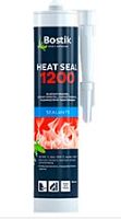 Герметик полисиликатный печной Bostik Heat Seal 1200°С черный 300 мл.