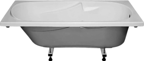 Акриловая ванна Bas Нептун стандарт 170x70, на ножках фото 5