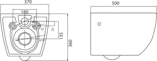 Комплект Унитаз подвесной BelBagno Sfera-r BB513CH с крышкой + Система инсталляции AlcaPlast AM101/1120-001 + Кнопка смыва AlcaPlast THIN M670 белый + Шумоизоляционная панель фото 6
