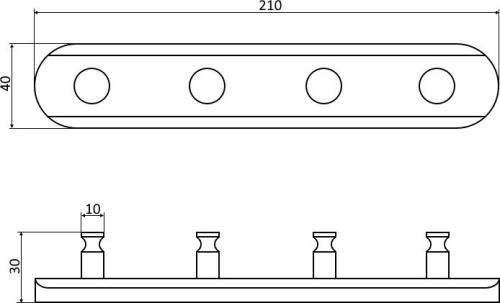 Крючок Sapho Samba SB124 фото 2