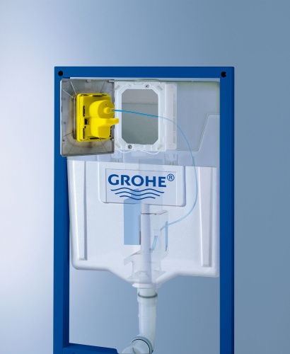 Кнопка смыва Grohe Arena Cosmopolitan 38844P00 хром матовый фото 5