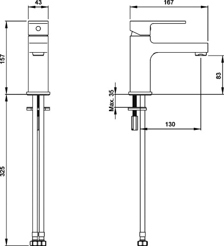 Душевой комплект VitrA A45680WSA + A40775EXP + A40778EXP фото 8