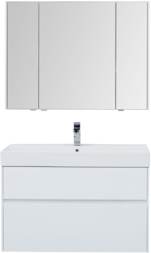 Мебель для ванной Aquanet Бруклин 100 фото 5