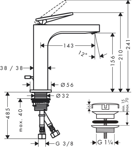 103 800 руб. Смеситель Axor Citterio 39081000 для раковины, хром фото 2 Смеситель Axor Citterio 39081000 для раковины, хром фото 2