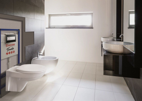 Унитаз подвесной Pestan Fluenta Basic 40006460 фото 2